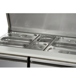 SALADETTE MINI POSITIVE GN 1/1 2 PORTES +4/+10°C