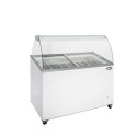 COMPTOIRS HORIZONTAUX DE CRÈMES GLACÉES - 7 BACS DE 5L