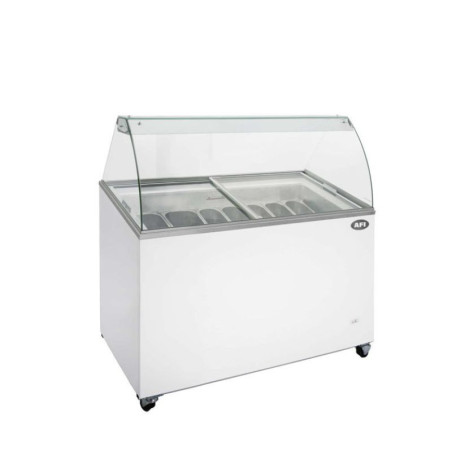 COMPTOIRS HORIZONTAUX DE CRÈMES GLACÉES - 7 BACS DE 5L