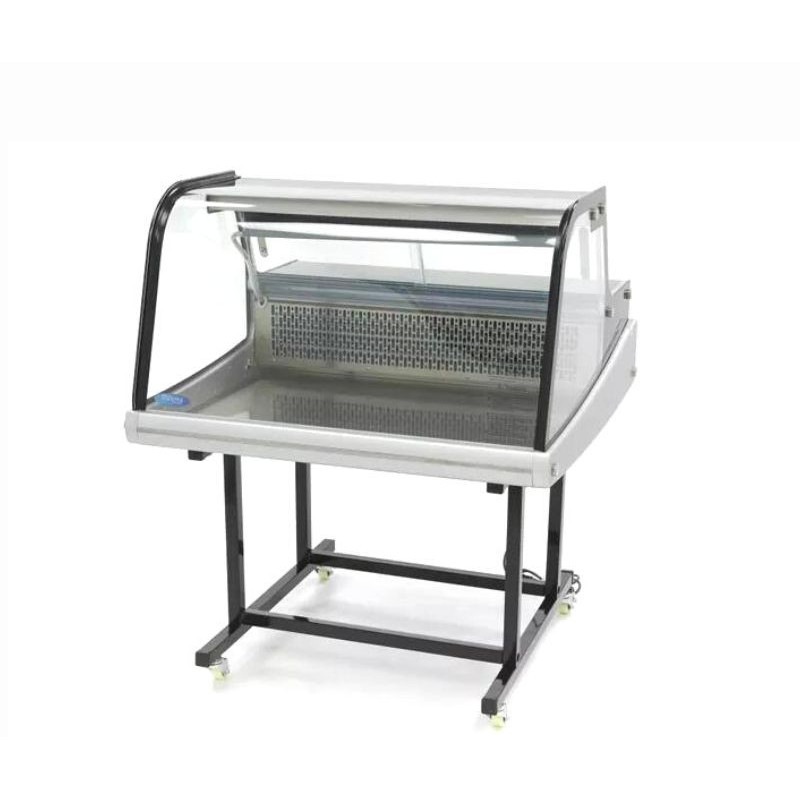 VITRINE REFRIGÉRÉE AVEC SUPPORT ROULANT