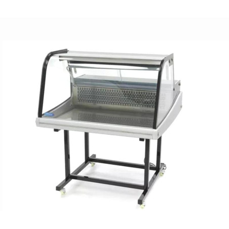 VITRINE REFRIGÉRÉE AVEC SUPPORT ROULANT