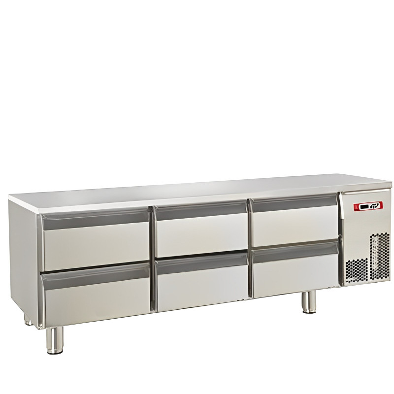 SOUBASSEMENTS RÉFRIGÉRÉS 6T 220L GAMME HAUTE