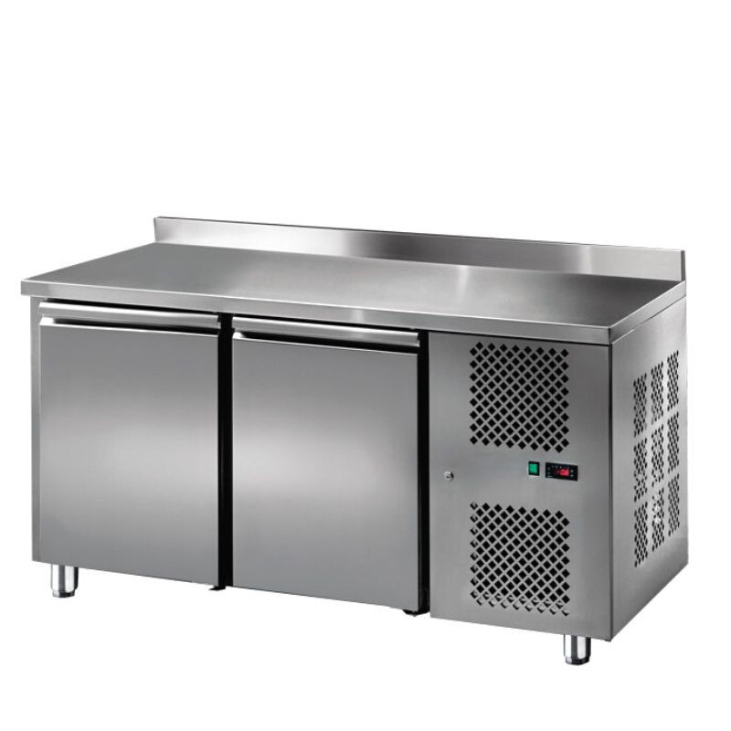 TABLE REFRIGÉREÉ POSITIVE 0°C/+10°C - 2P - 206L DOSSERET H94 CM