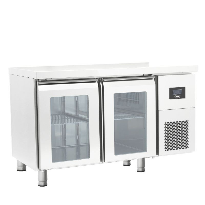 TABLE RÉFRIGÉRÉE POSITIVE 2PV -2°C/+8°C - 201L - SANS DOSSERET H85 CM