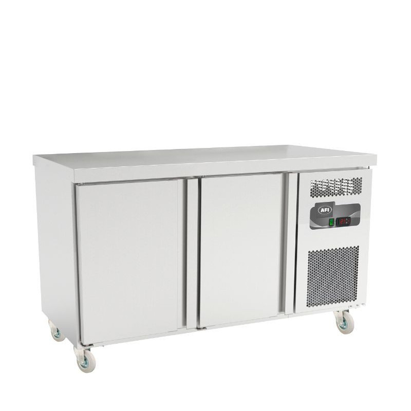 TABLE RÉFRIGÉRÉE POSITIVE 2P -2°C/+8°C - 234L - SANS DOSSERET H85 CM