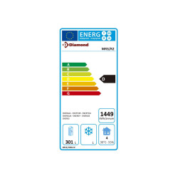 Table frigorifique, ventilée, 3 portes GN 1/1 - 405 Litres