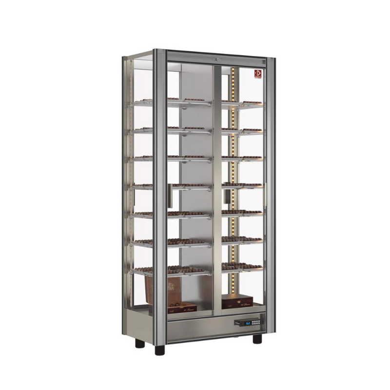 Vitrine réfrigérée chocolat et pralines 530 litres - Non Traversant - Modulablee