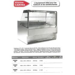 Vitrine réfrigérée +2°/+10°C groupe logé 44OL