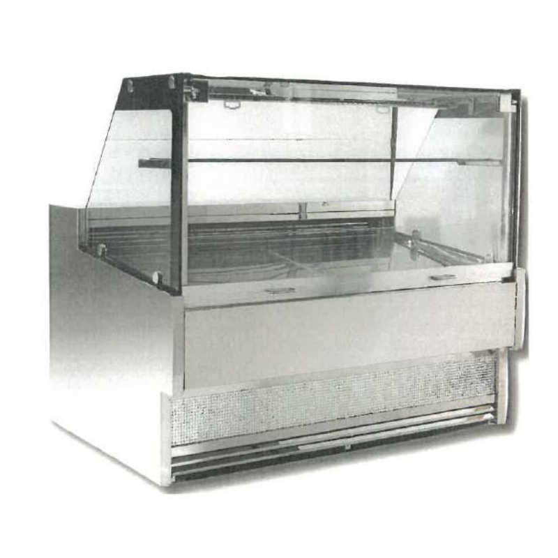 Vitrine réfrigérée +2°/+10°C groupe logé 44OL