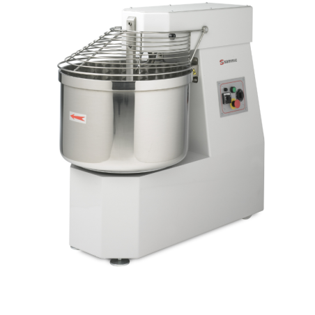 SAMMIC - PÉTRIN À SPIRALE AVEC CUVE ET TÊTE FIXES - 1 VIT - 75 litres - MONO