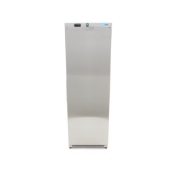 Congélateur - 400 L - 6 étagères fixes - acier inoxydable