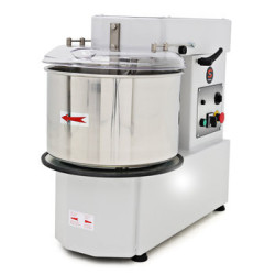 SAMMIC - PÉTRIN À SPIRALE AVEC CUVE ET TÊTE RELEVABLE - 2 VIT - 33 L -  400 TRI