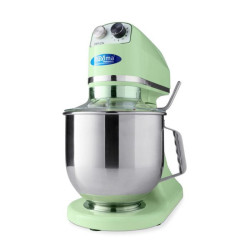 BATTEUR-MELANGEUR PLANETAIRE 7L - VERT PASTEL - 11 VITESSES