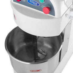 MAXIMA - PÉTRIN À SPIRALE BOULANGERIE 20L - TÊTE ET BOL FIXE - 2VIT - 230V