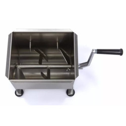 MAXIMA - Mélangeur de garniture viande poisson 10L - Cuve non Inclinable 7.5 kg