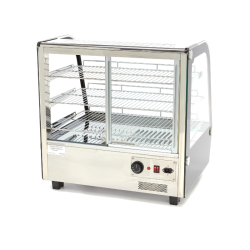 MAXIMA - VITRINE CHAUFFANTE DELUXE 3 ÉTAGES - L86 CM  160 LITRES