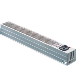 AFI - VITRINE A POSER - 8 x 1/6 GN - 172 CM