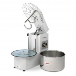 Pétrin à spirale cuve et tête relevables 20 litres 230 V