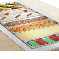 CHARIOT BUFFET RÉFRIGÉRÉ KIDS - 4 BACS GN 1/1