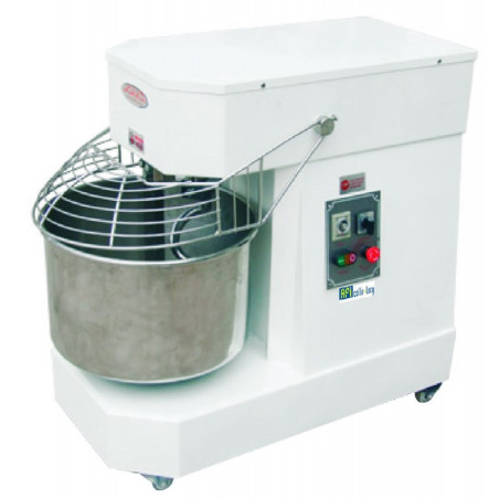 PETRIN PIZZA -  20 LITRES -  TETE ET BOL FIXES - 2 VITESSES -  TRI 400 V